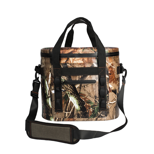 camouflage tarpaulin outdoor cooler bag for picnic